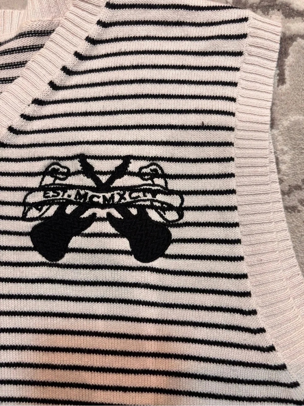 Old Nevy Vest Kids Size Large 13yo